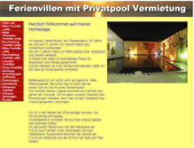 Tablet Screenshot of ferienhausmieteverkauf-pattaya.de